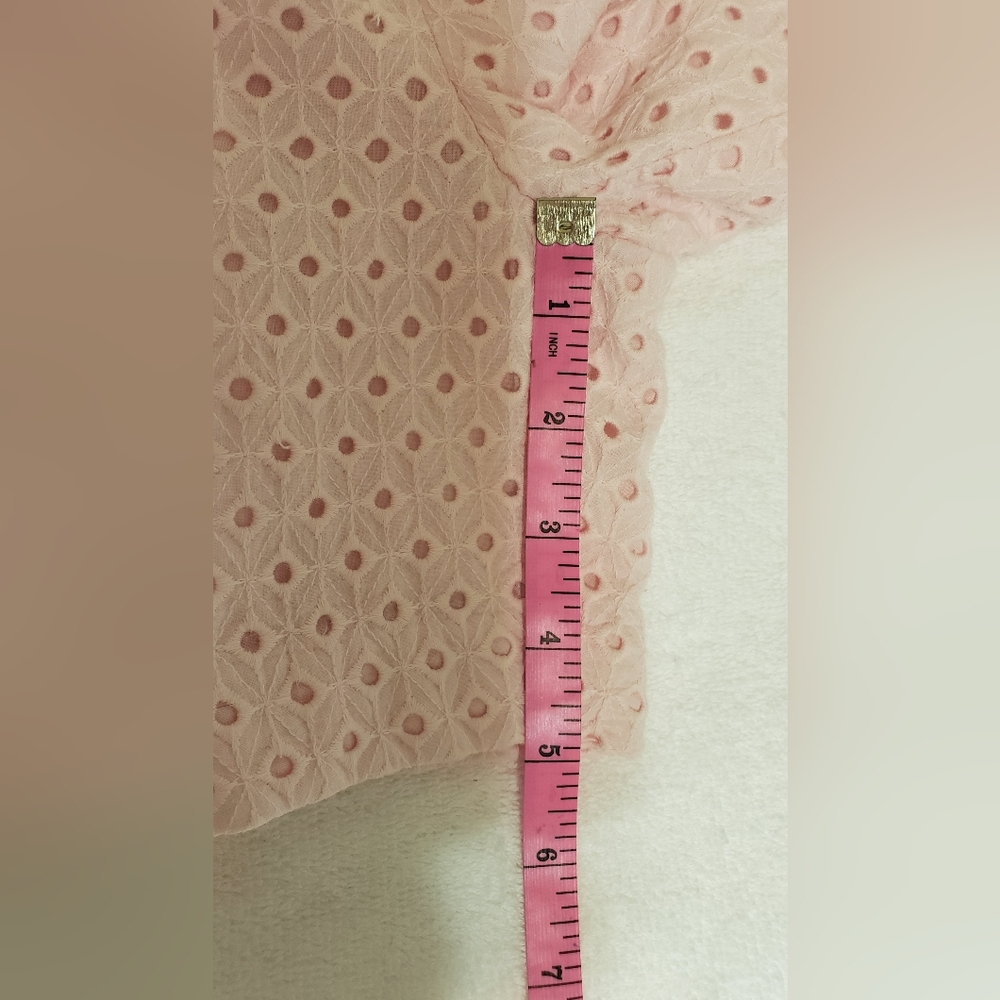 Banana Republic Women's Eyelet Short 5" Light Pink Size 0 - Picture 12 of 12